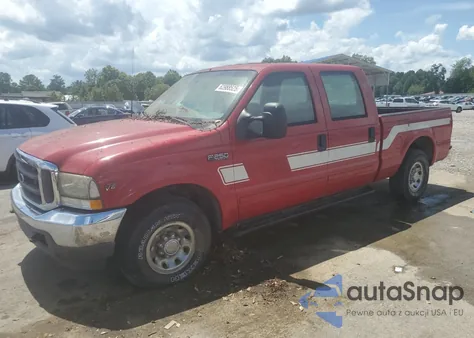 2002 Ford F250 Super Duty from USA, damaged, VIN 1FTNW20L92ED55166